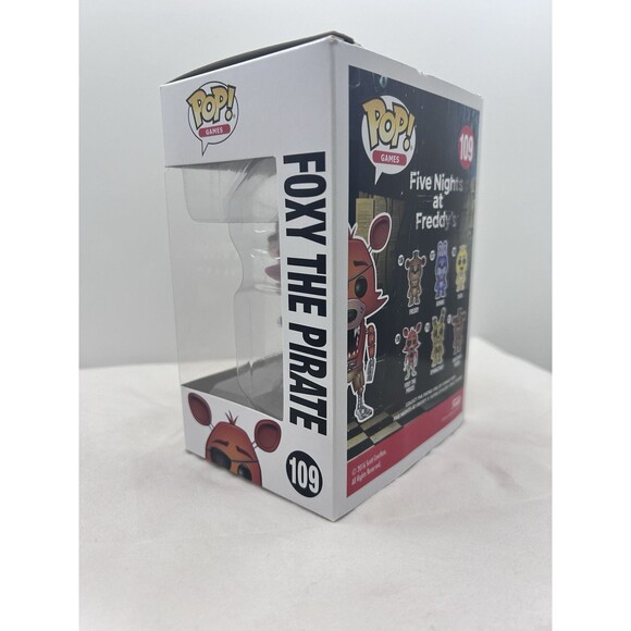 Foxy The Pirate in Box Five Nights at Freddys Funko Pop Figurine - Picture 6 of 7